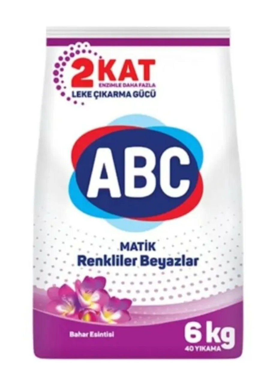 ABC MATİK TOZ DETERJAN 6 KG