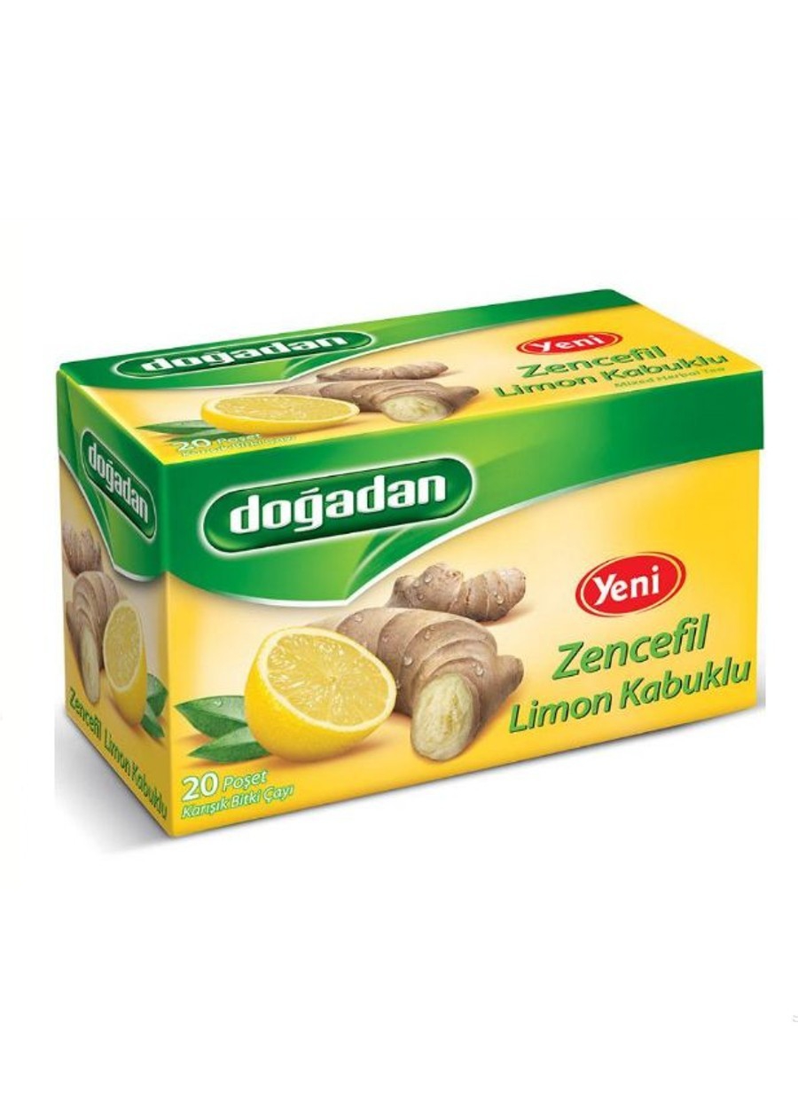 DOĞADAN BİTKİ ÇAYI ZENCEFİL LİMON 20’Lİ