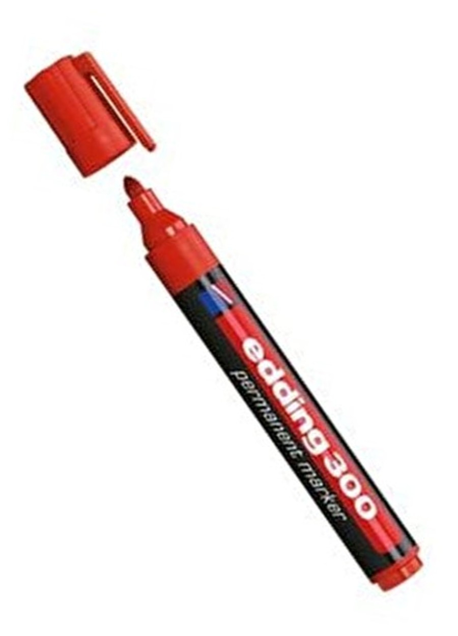 EDDİNG PERMANENT MARKÖR E-300 KIRMIZI