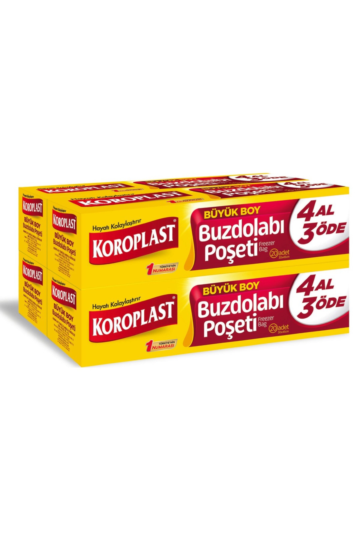 KOROPLAST BUZDOLABI POSETI 4AL3ÖDE BÜYÜK