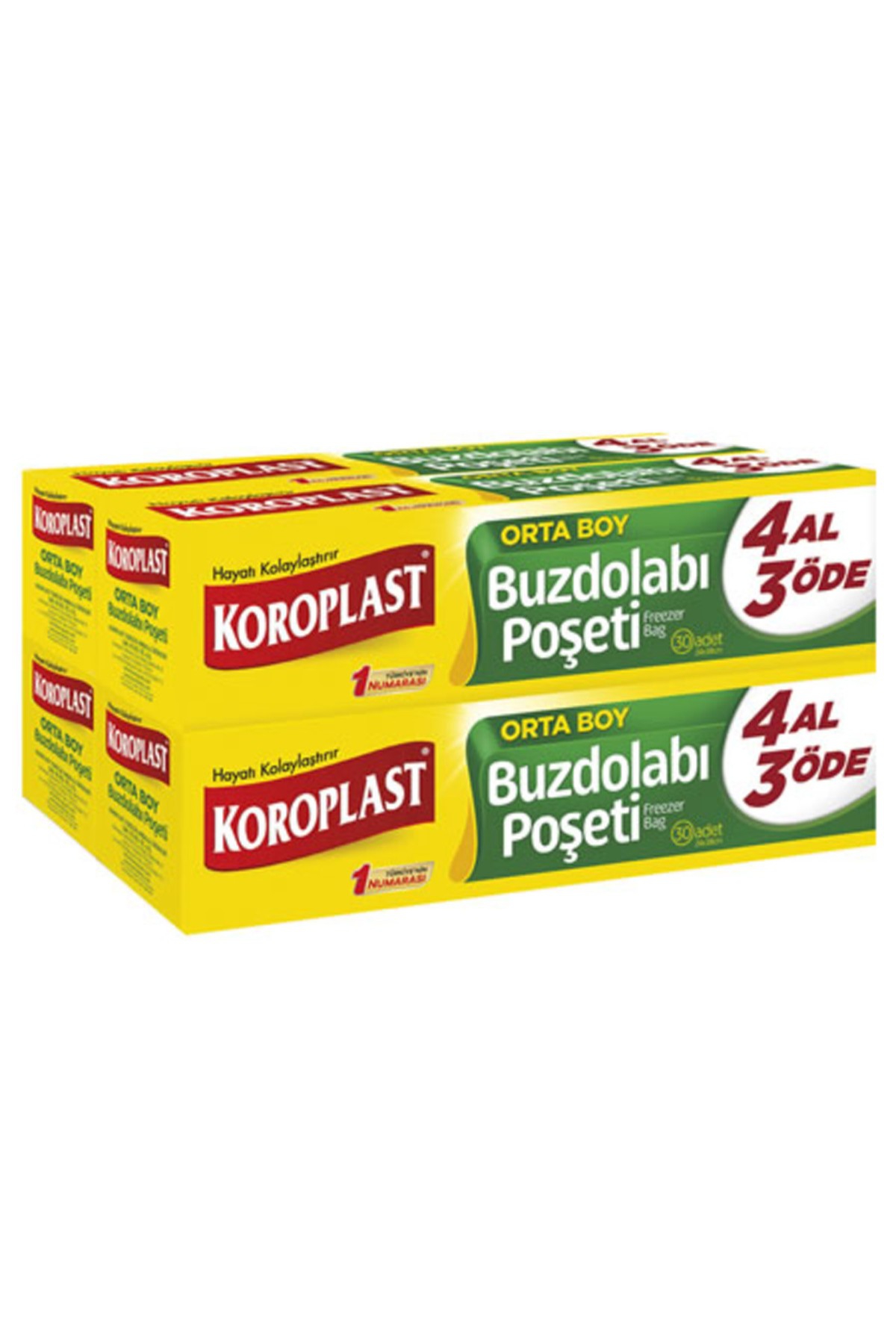 KOROPLAST BUZDOLABI POSETI 4AL3ÖDE ORTA