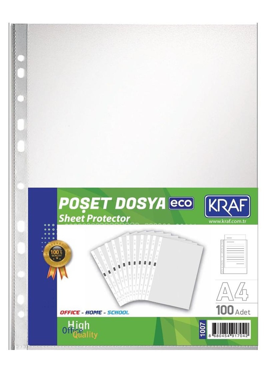 KRAF 1007 POŞET DOSYA A4 ECO 100’LÜ