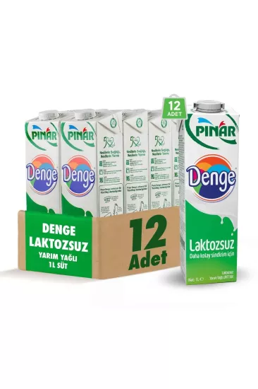 PINAR SÜT 1 LT LAKTOZSUZ 12 PK