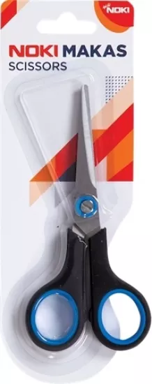 NOKİ MAKAS KAUÇUK SAPLI 5.5 INCH 6005