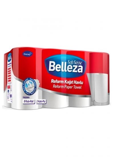 BELLEZA ULTRA HAVLU KAĞIDI 2 KATLI 8 Li