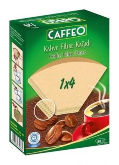 CAFFEO FİLTRE KAHVE KAĞIDI 1x4 80’Lİ