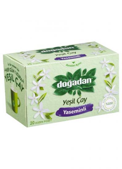 DOĞADAN BİTKİ YEŞİLÇAY YASEMİNLİ 20Lİ