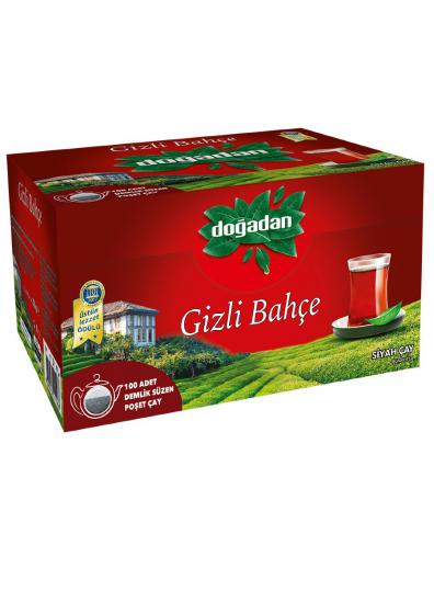 DOĞADAN DEMLİK POŞET ÇAY GİZLİ BAHÇE  100’LÜ