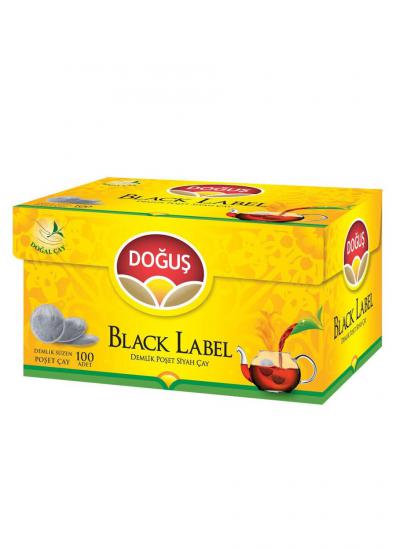 DOĞUŞ DEMLİK POŞET ÇAY BLACK LABEL  100*LÜ