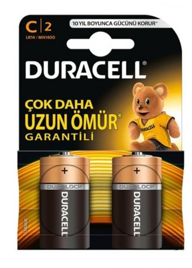 DURACELL PİL C ORTA BOY 2 Lİ