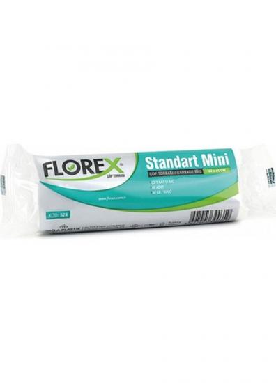 FLOREX ÇÖP TOR 44X45 STANDART MİNİ BOY 80GR BEYAZ