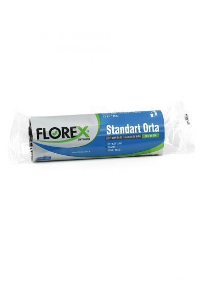 FLOREX ÇÖP TOR 55X60 STANDART ORTA BOY 80GR MAVİ