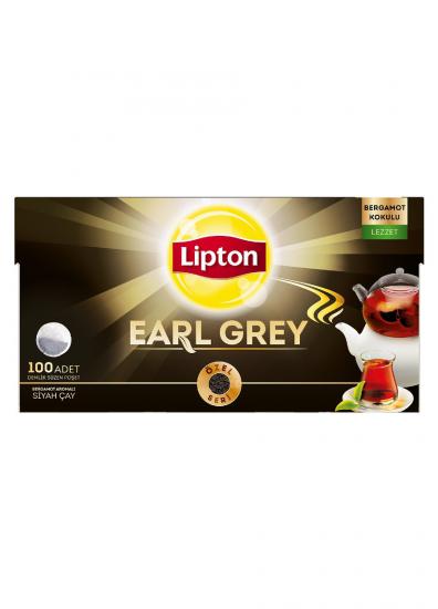 LİPTON Y. LABEL DEMLİK POŞET ÇAY EARL GREY 100’LÜ