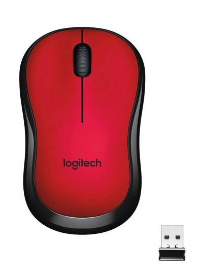 LOGITECH M220 MOUSE KABLOSUZ KIRMIZI