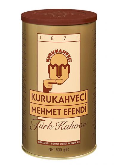 MEHMET EFENDİ TÜRK KAHVESİ KUTU 500 GR