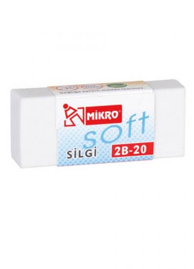 MİKRO 2B-20 SOFT BÜYÜK BEYAZ SİLGİ