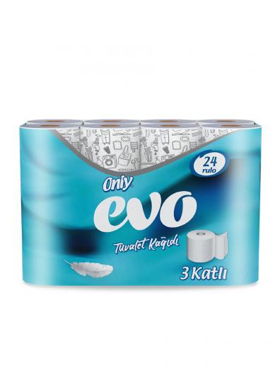 ONLY EVO 24’LÜ TUVALET KAĞIDI  3 KATLI