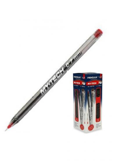 PENSAN TÜKENMEZ MY-TECH 0.7 KIRMIZI 25 Lİ 2240