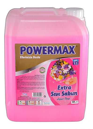 POWERMAX SIVI SABUN PEMBE 5 KG