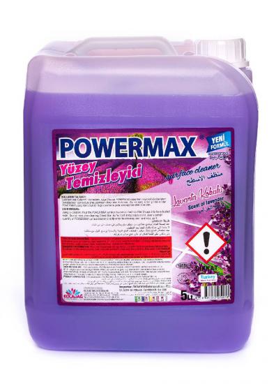 POWERMAX YÜZEY TEMİZLEYİCİ GENEL 5 KG LAVANTA