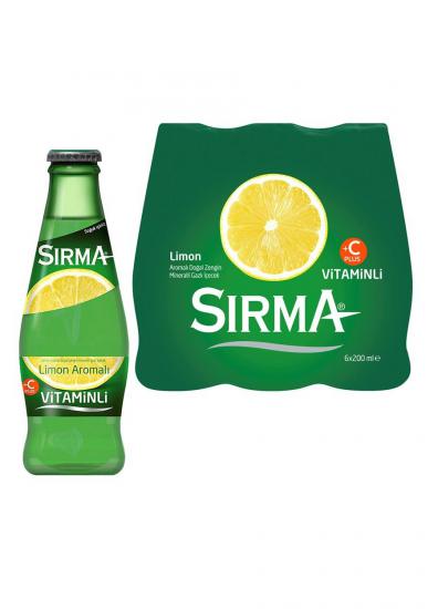 SIRMA SODA LİMON 200 ML 6*LI C-PLUS