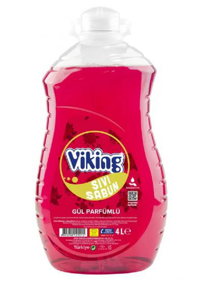 VİKİNG SIVI SABUN ’’GÜL KOKULU’’ 3,6 L (PET)