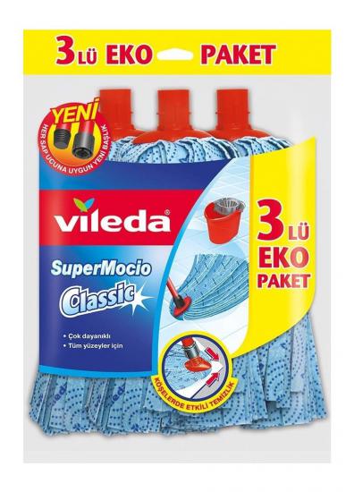 VİLEDA KLASİK PASPAS YEDEĞİ 3 LÜ