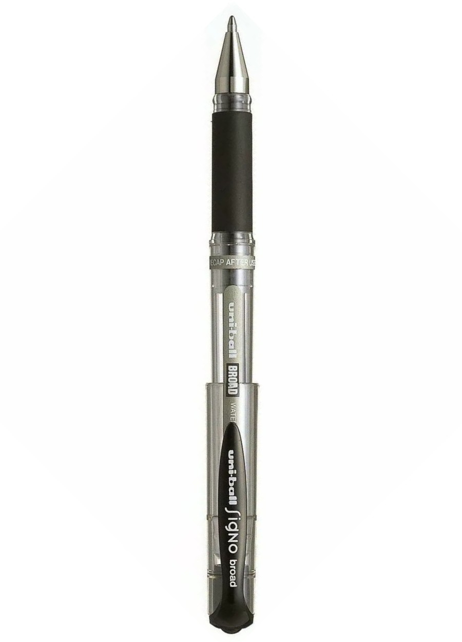 UNI-BALL UM-153 SIGNO BROAD İMZA KALEMİ 1.0 SİYAH
