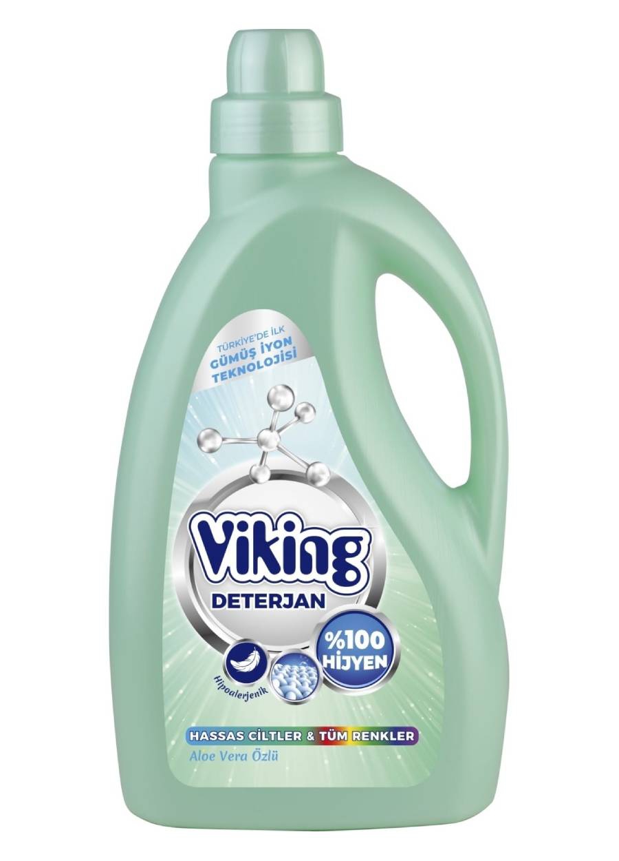 VİKİNG SIVI ÇAMAŞIR DETERJANI 2,7 HASSAS CİLTLER